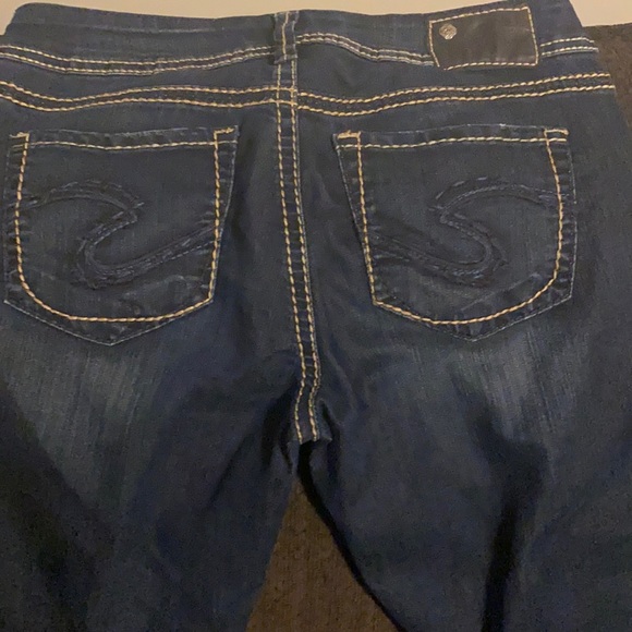 Silver Suki Capris - Picture 1 of 4